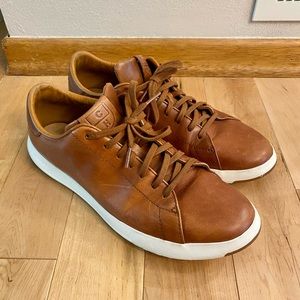 Cole Haan Grandpro size 10, cognac brown leather